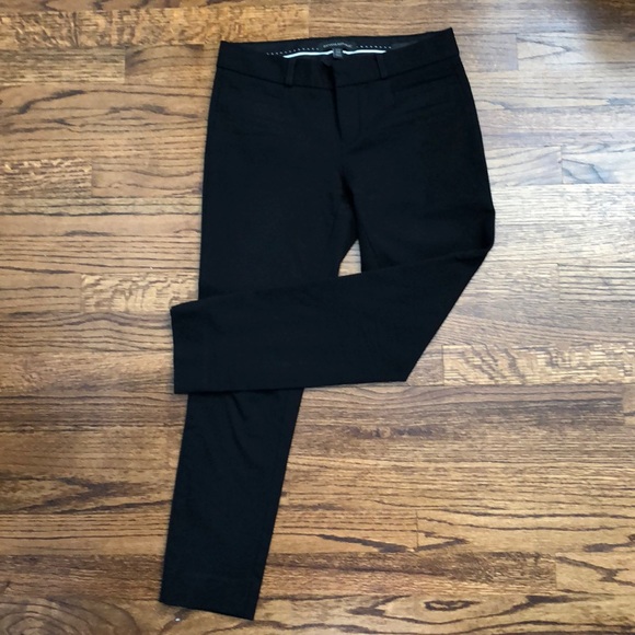 Banana Republic size 00 petite black Sloan Pant - Picture 3 of 6